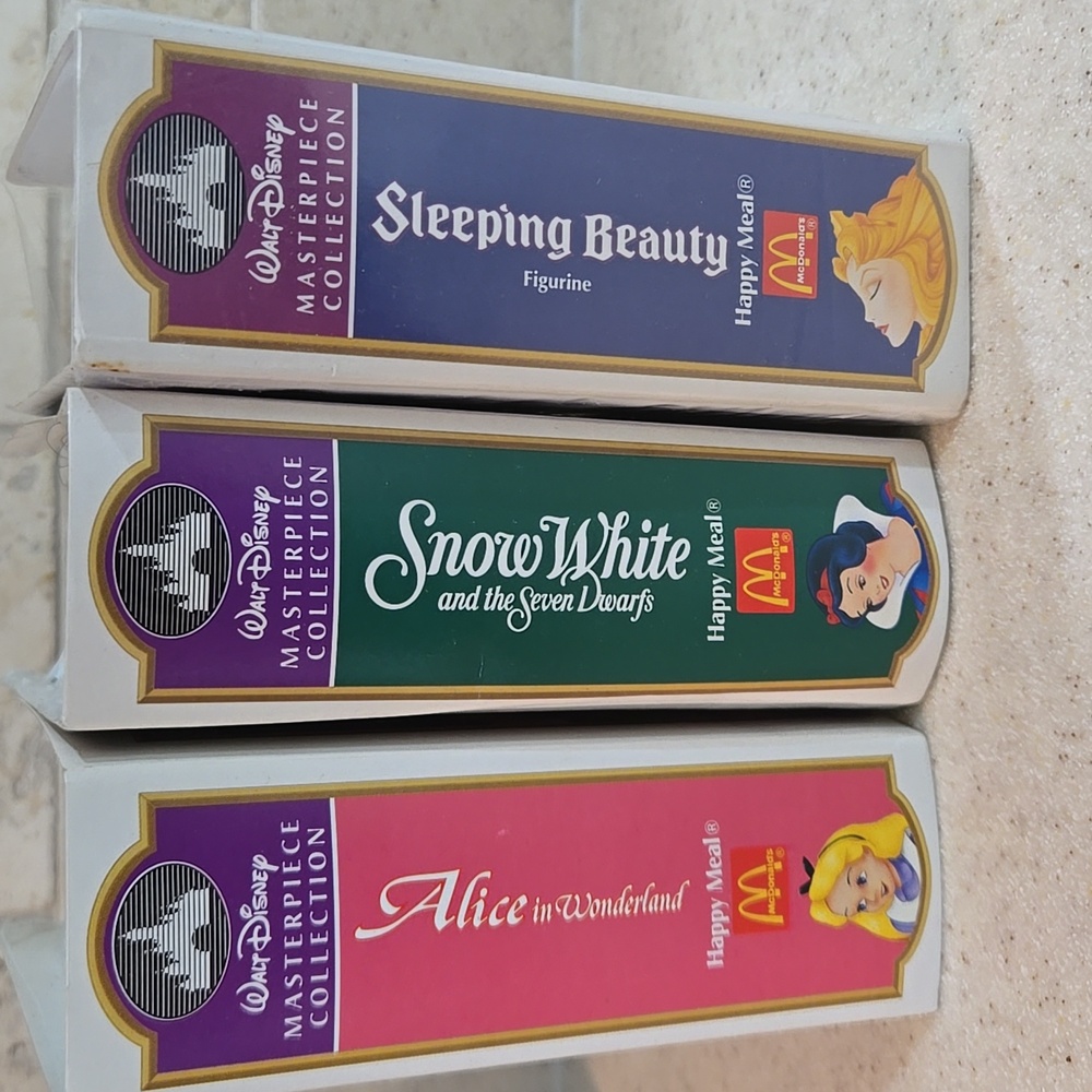 Vintage 1995 McDonalds Disney VHS Movie Toys [Lot Of 3] - Picture 2 of 5